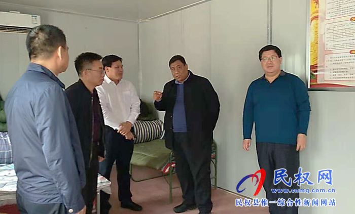 市畜牧局局長海繼增檢查民權非洲豬瘟防控工作 市畜牧局局長海繼增檢查民權非洲豬瘟防控工作