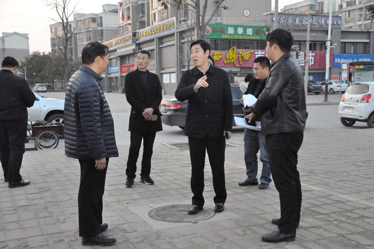 縣委常委、宣傳部長屠志遠督導我縣省級文明城市創(chuàng)建工作