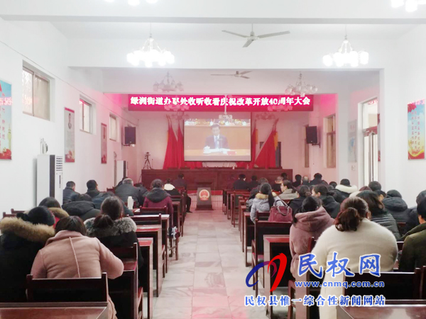 我縣各鄉(xiāng)鎮(zhèn)（街道辦）、縣直各單位認(rèn)真組織全體干部集中收聽(tīng)收看慶祝改革開(kāi)放40周年大會(huì)