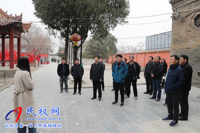市委宣傳部副部長、文明辦主任高斌到我縣調(diào)研