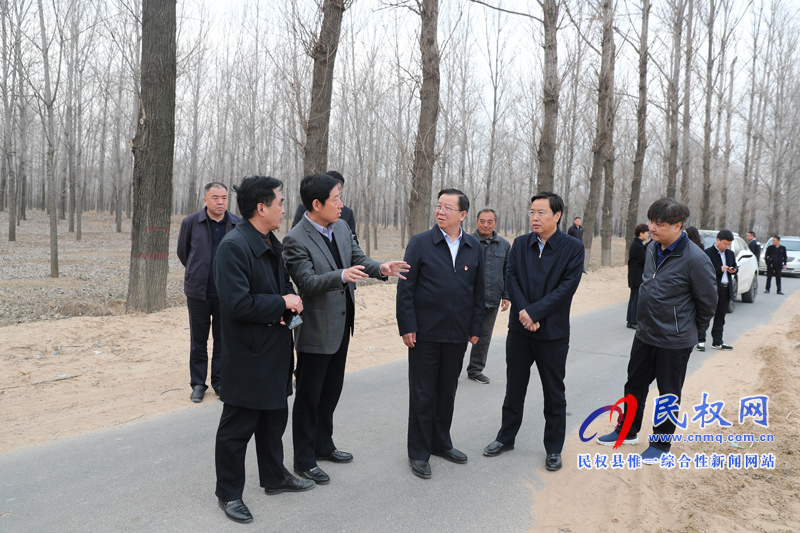 市委常委、宣傳部長王全周到我縣調(diào)研生態(tài)文明建設(shè)工作