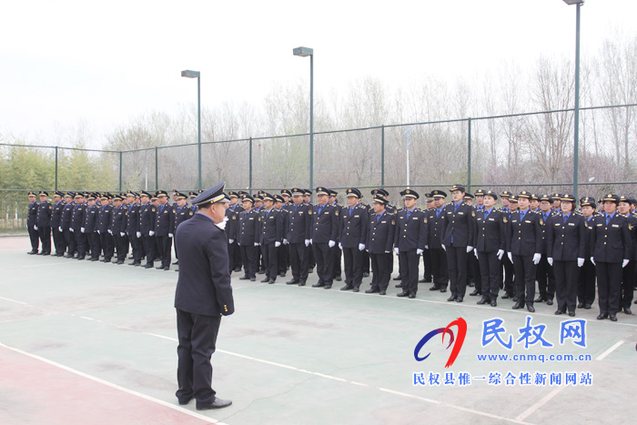 民權(quán)縣城市管理局：開展內(nèi)強(qiáng)素質(zhì)、外樹形象大練兵活動