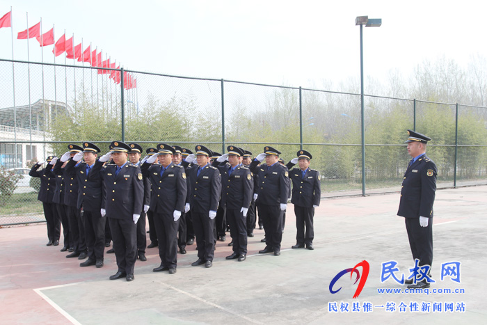 民權(quán)縣城市管理局：開展內(nèi)強(qiáng)素質(zhì)、外樹形象大練兵活動