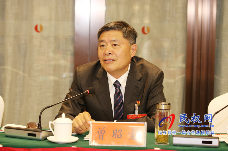 市政協(xié)主席曾昭寶參加民權(quán)代表團(tuán)審議市政府工作報(bào)告和計(jì)劃、財(cái)政工作報(bào)告