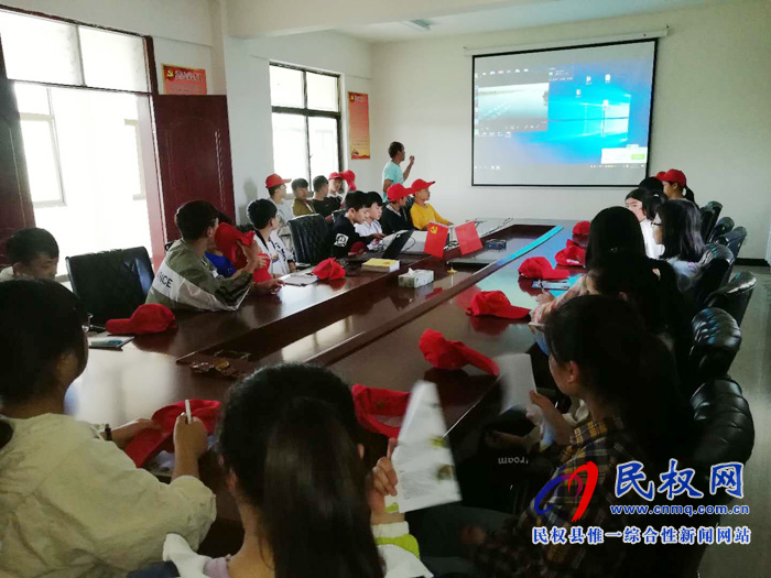 縣民族學校組織學生參觀黃河故道濕地公園 縣民族學校組織學生參觀黃河故道濕地公園