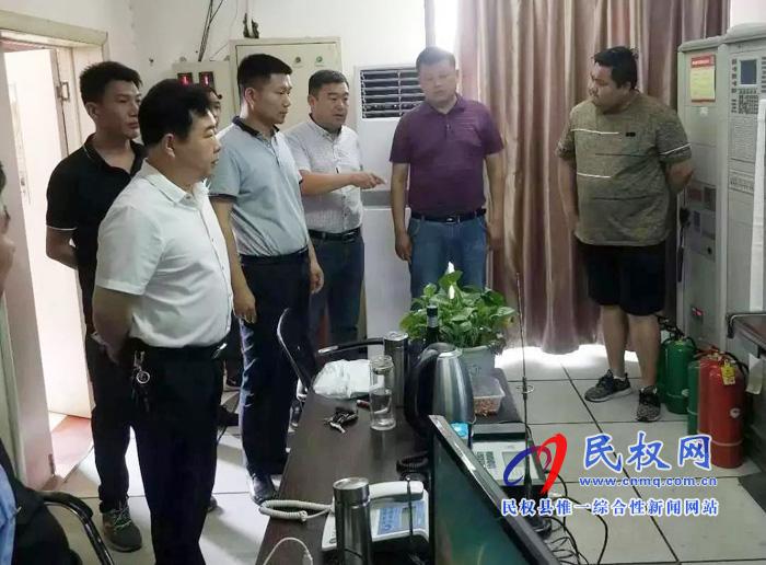 民權(quán)縣中醫(yī)院開展“防風險、保平安、迎大慶”消防安全檢查活動