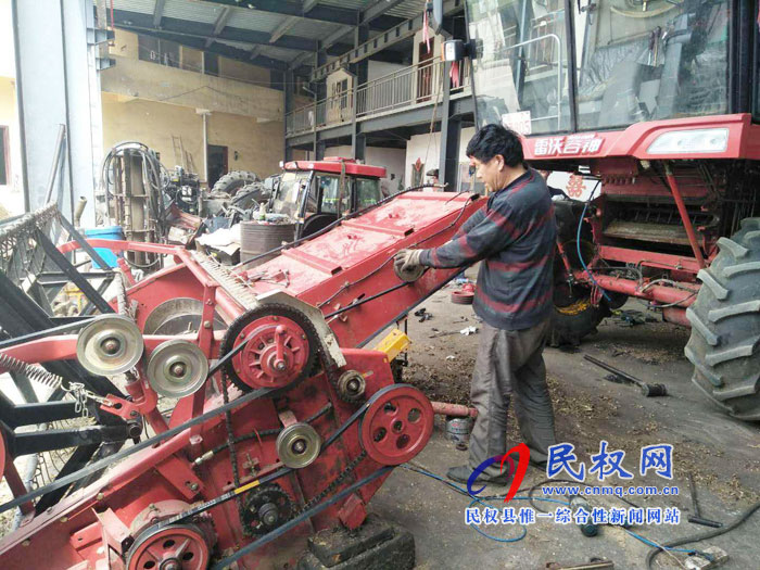 孫六鎮(zhèn)：全面檢修農機，積極備戰(zhàn)“三夏”