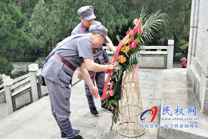 民權(quán)高新區(qū)進(jìn)行“不忘初心，牢記使命”大別山精神學(xué)習(xí)