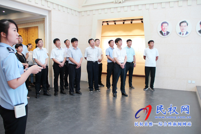 民權高新區(qū)常務副主任張愛軍一行赴廉政警示教育基地參觀學習 民權高新區(qū)常務副主任張愛軍一行赴廉政警示教育基地參觀學習