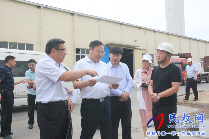 市委常委、常務(wù)副市長吳祖明調(diào)研我縣企業(yè)安全生產(chǎn)工作