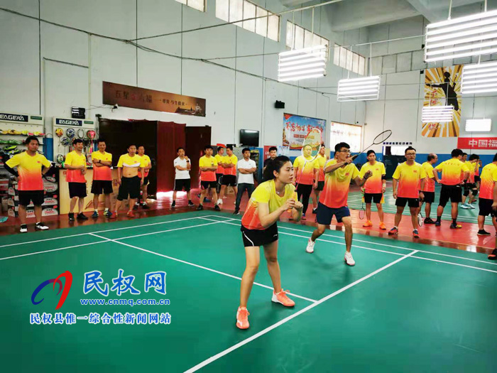 我縣舉辦第二屆迎國(guó)慶職工羽毛球比賽 我縣舉辦第二屆迎國(guó)慶職工羽毛球比賽
