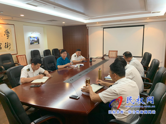 縣委常委、副縣長房季組織召開民權(quán)縣保稅物流中心（試點）開展跨境電商零售1210模式工作推進會