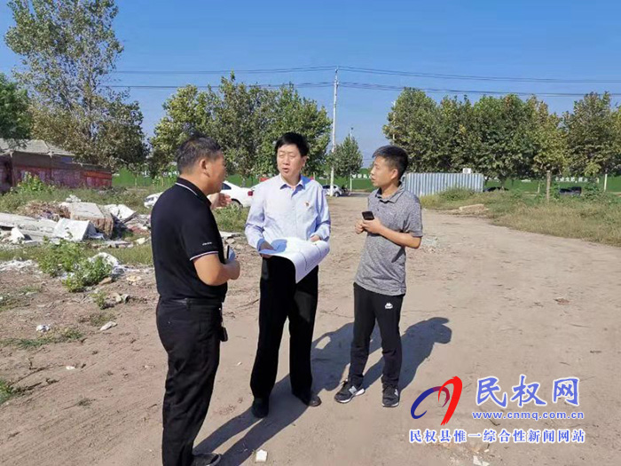縣委常委、副縣長房季調(diào)研益海助學(xué)中心和保稅物流中心（B型）建設(shè)籌備情況