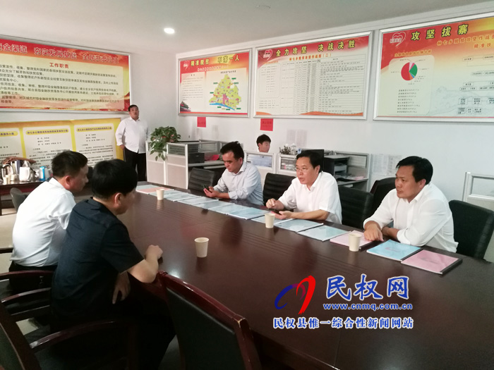 市人大常委會(huì)副主任、縣委書記姬脈常到我縣部分鄉(xiāng)鎮(zhèn)調(diào)研督查脫貧攻堅(jiān)工作