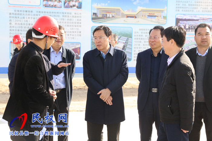 市人大常委會副主任、縣委書記姬脈常調(diào)研我縣部分重點(diǎn)民生工程建設(shè)和管理情況