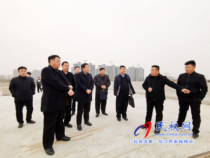 市人大常委會副主任、縣委書記姬脈常查看我縣“三散”污染治理工作