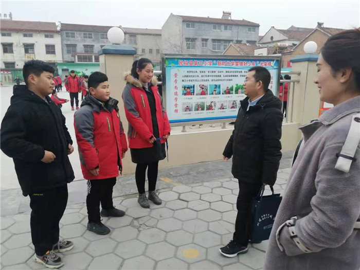 民權縣第三小學迎接市級文明校園復查驗收 民權縣第三小學迎接市級文明校園復查驗收