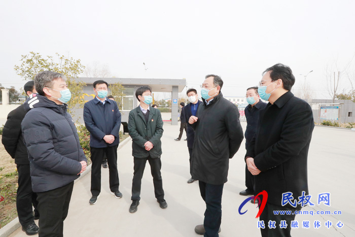 市委常委、常務副市長吳祖明調(diào)研我縣企業(yè)復工復產(chǎn)情況