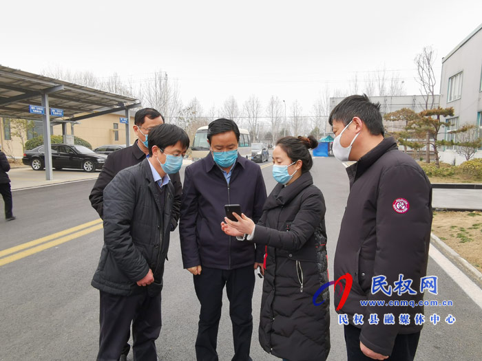 市人大常委會(huì)副主任、縣委書記姬脈常調(diào)研企業(yè)復(fù)工時(shí)強(qiáng)調(diào)：科學(xué)精準(zhǔn)開展疫情防控全力推進(jìn)企業(yè)復(fù)工復(fù)產(chǎn)