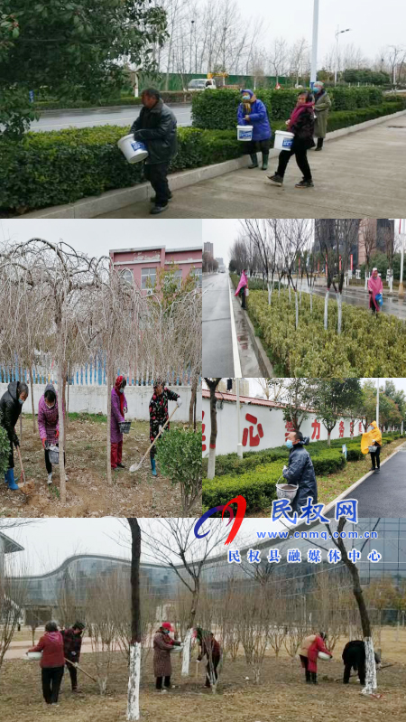 民權縣園林綠化中心積極開展春季綠化工作 民權縣園林綠化中心積極開展春季綠化工作