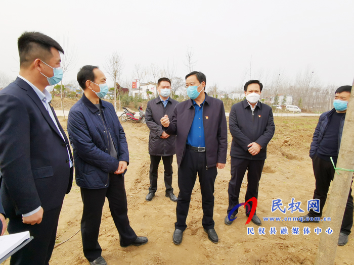 市人大常委會副主任、縣委書記姬脈常調(diào)研國土綠化工作
