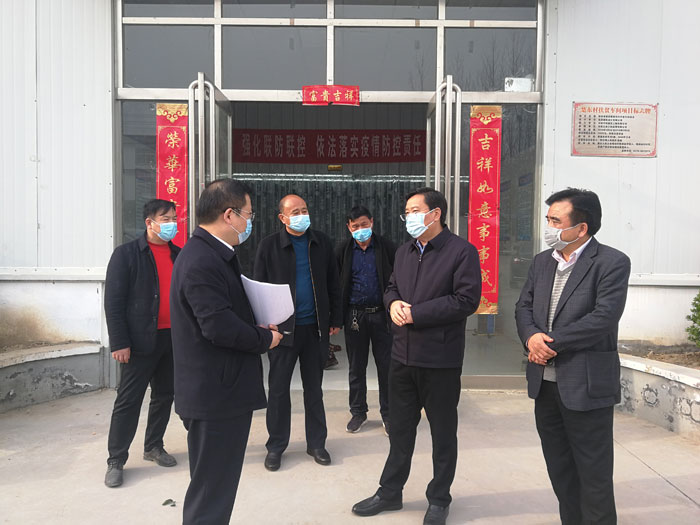 市人大常委會副主任、縣委書記姬脈常到我縣部分鄉(xiāng)鎮(zhèn)調(diào)研扶貧車間復工復產(chǎn)、脫貧攻堅走訪等工作