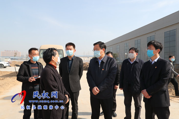 市人大常委會(huì)副主任、縣委書記姬脈常開展走訪服務(wù)工業(yè)企業(yè)活動(dòng)