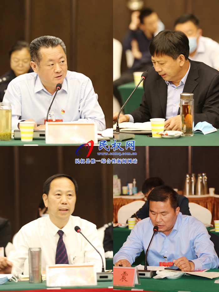市政協(xié)主席曾昭寶，市委常委、常務(wù)副市長(zhǎng)吳祖明參加民權(quán)代表團(tuán)審議市政府工作報(bào)告和計(jì)劃、財(cái)政工作報(bào)告