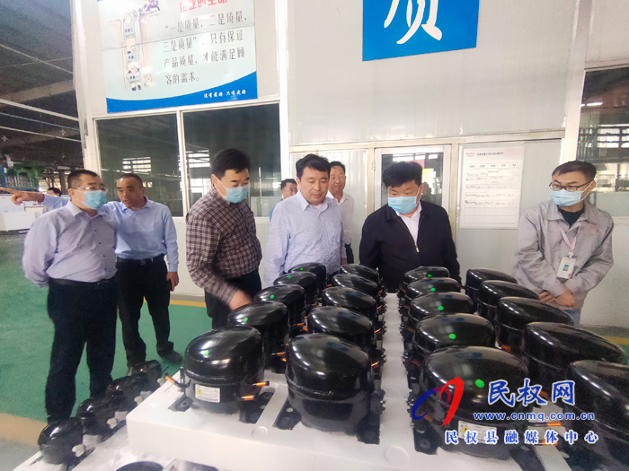 永城市副市長張峰一行蒞臨民權(quán)參觀考察 永城市副市長張峰一行蒞臨民權(quán)參觀考察