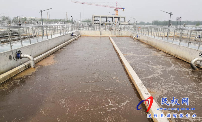 民權(quán)縣東區(qū)污水處理廠正式投入運營