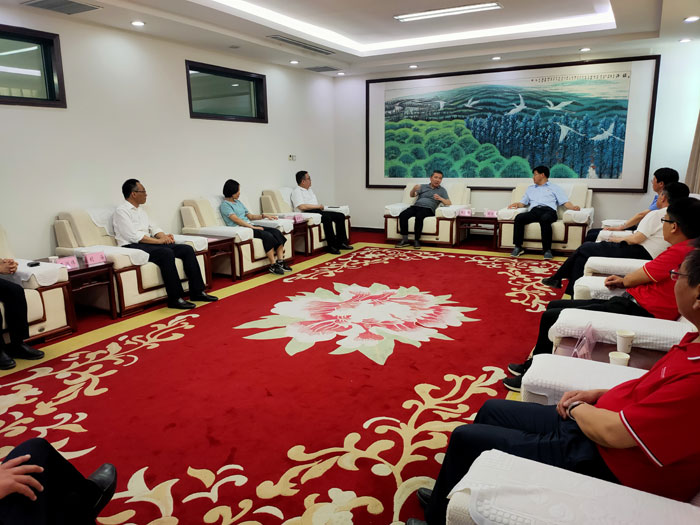 廣州工控黨委副書記、總經(jīng)理、副董事長張偉濤一行蒞民調(diào)研
