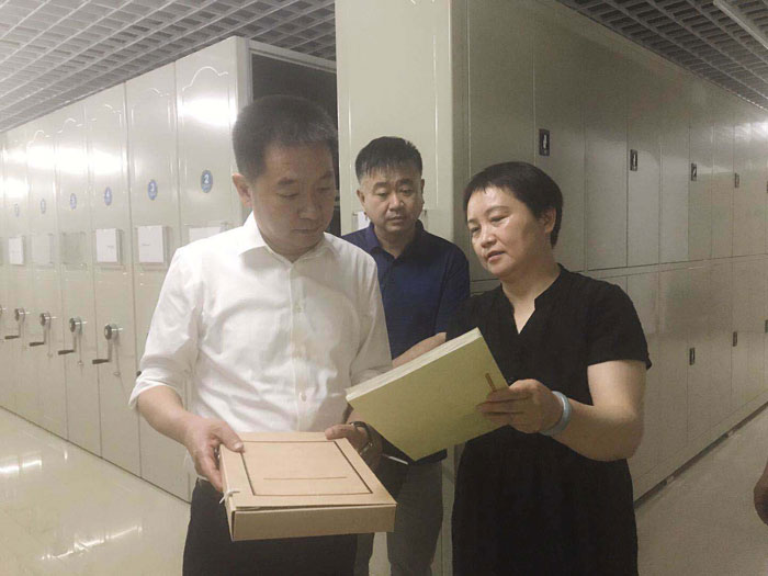 國際檔案日：縣委常委、縣委辦公室主任孟亞松出席縣檔案館開放日活動(dòng)