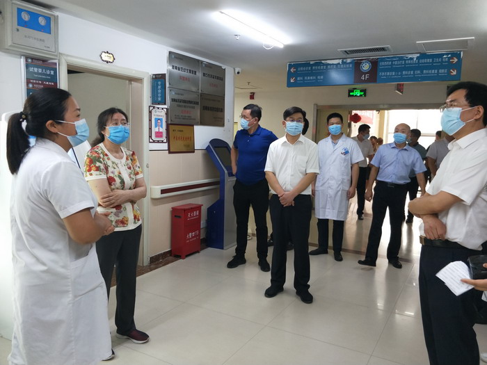 省政府健康中原建設暨醫(yī)療衛(wèi)生行業(yè)綜合監(jiān)督專項督查組蒞民權 省政府健康中原建設暨醫(yī)療衛(wèi)生行業(yè)綜合監(jiān)督專項督查組蒞民權