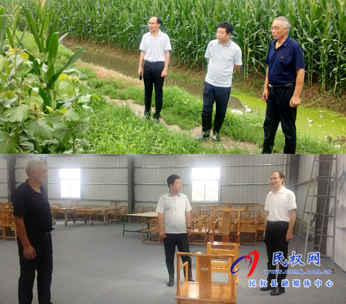 縣領(lǐng)導(dǎo)王雪山到胡集鄉(xiāng)督導(dǎo)防汛抗災(zāi)工作。