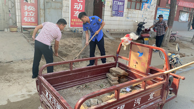 縣住建局多措并舉為創(chuàng)建全國文明城助力 縣住建局多措并舉為創(chuàng)建全國文明城助力