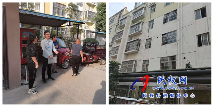 民權(quán)12345：小區(qū)電線雜亂無(wú)章，市民求助“12345”現(xiàn)場(chǎng)協(xié)助梳理