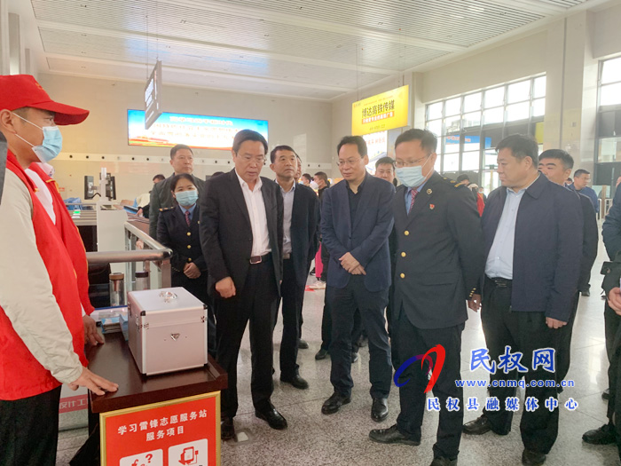 市人大常委會(huì)副主任、縣委書記姬脈常調(diào)研我縣文明城創(chuàng)建工作