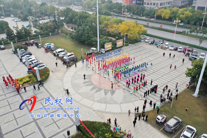河南民權:快步行走 樂懷陽光 河南民權:快步行走 樂懷陽光