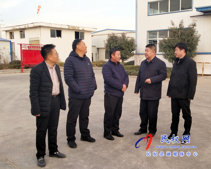 副縣長張士彬檢查涉農(nóng)企業(yè)安全生產(chǎn)工作