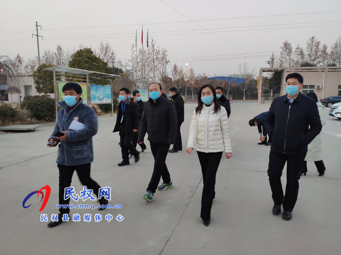 副縣長朱琳檢查督導我縣冷鏈企業(yè)疫情防控工作