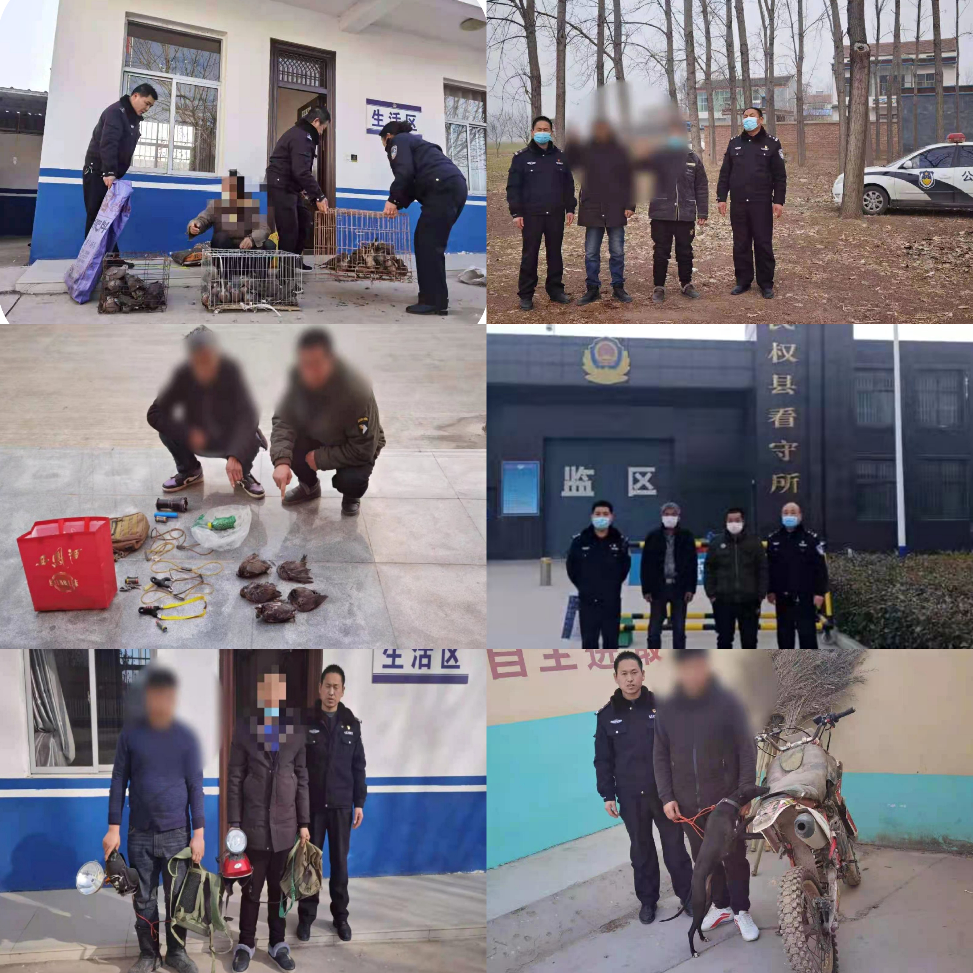 民權(quán)森林公安破獲3起非法狩獵案和1起掩飾、隱瞞犯罪所得罪案