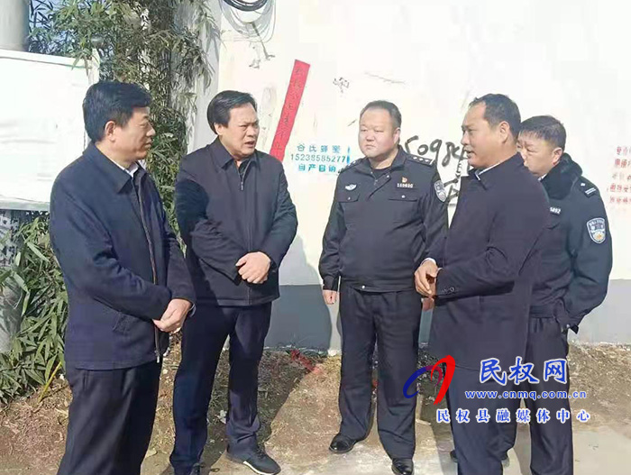 縣領(lǐng)導(dǎo)孟祥亮、陳鴻志到雙塔鎮(zhèn)調(diào)研信訪穩(wěn)定工作