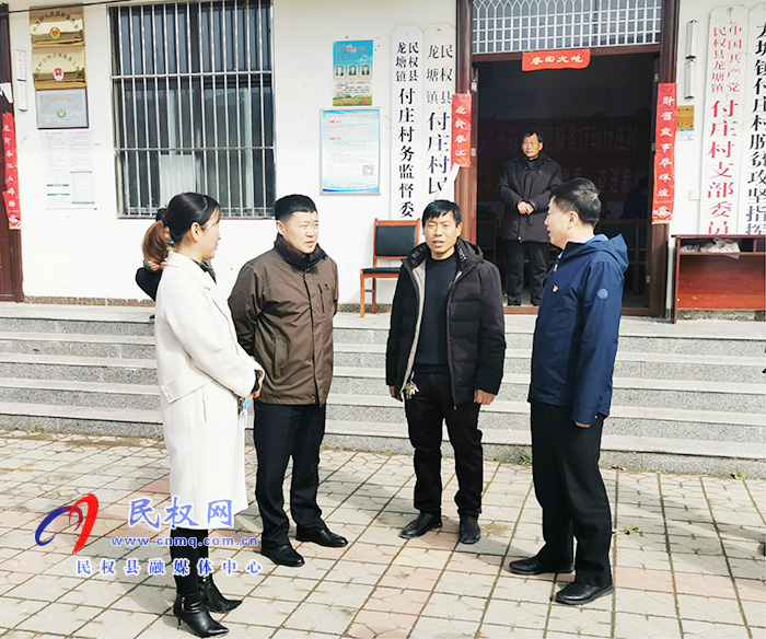縣委常委、副縣長房季、縣人大副主任李新軍到龍?zhí)伶?zhèn)督導村委換屆選舉工作
