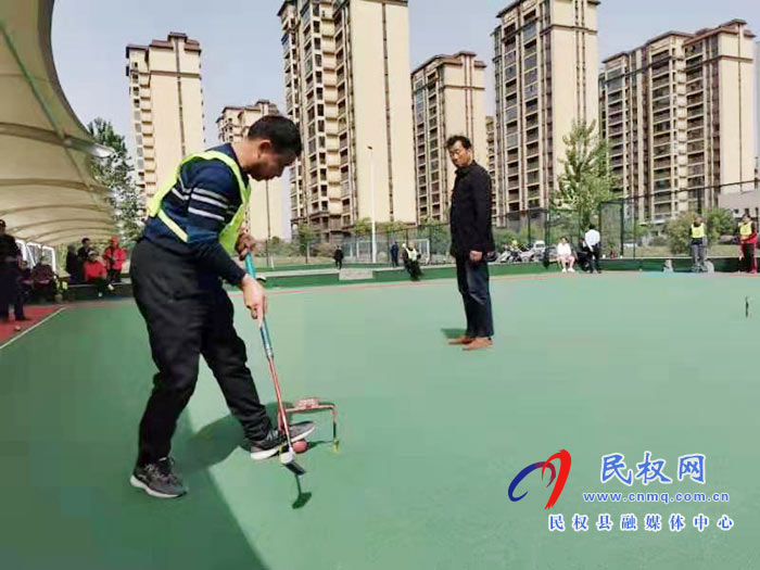 我縣舉行慶“五一”中老年門(mén)球比賽 我縣舉行慶“五一”中老年門(mén)球比賽