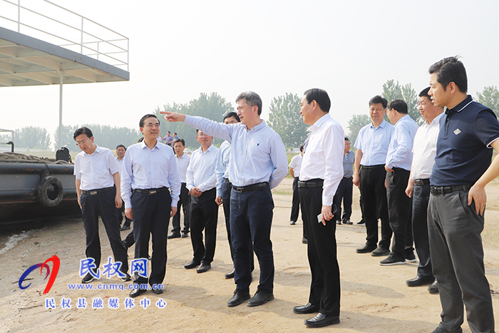 水利部河湖司副司長、一級巡視員陳大勇一行到我縣調(diào)研黃河故道河道采砂專項整治工作