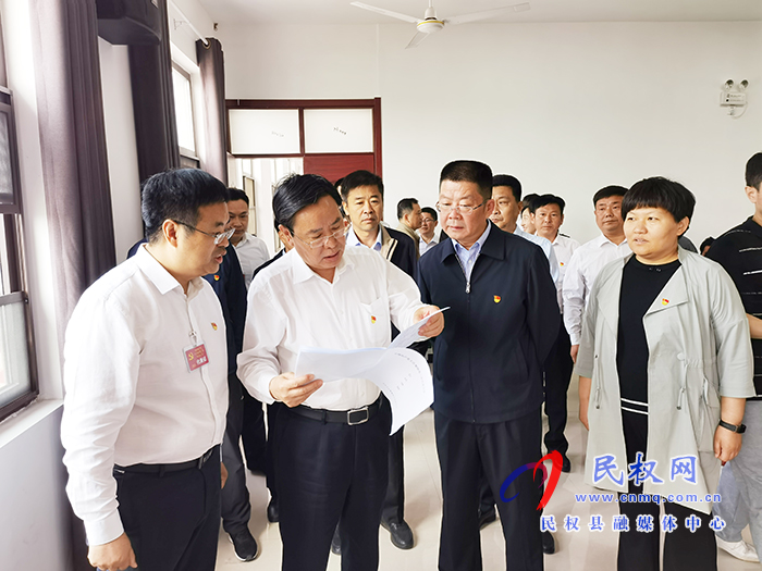 市人大常委會副主任、縣委書記姬脈常調(diào)研鄉(xiāng)鎮(zhèn)換屆工作
