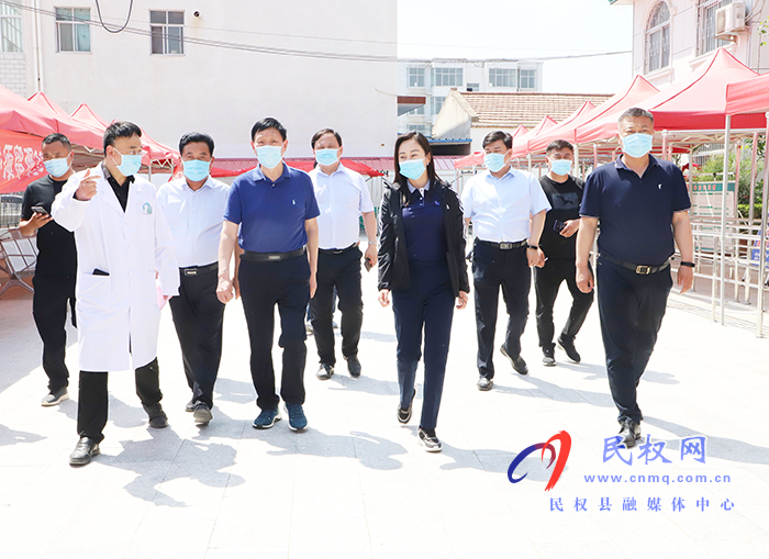 市政協(xié)副主席、衛(wèi)健委主任張樹仁到民督導新冠肺炎疫苗接種工作
