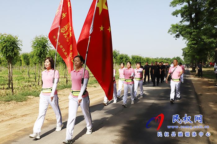 縣政協(xié)：開展“學(xué)黨史、感黨恩、跟黨走”深化黨史學(xué)習(xí)教育徒步活動