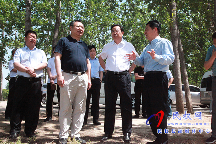 市委常委、常務(wù)副市長吳祖明到民開展巡河調(diào)研工作