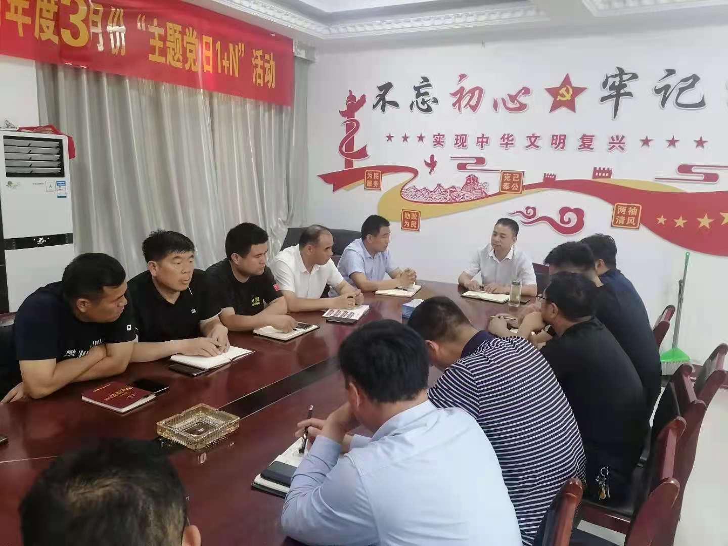 北關(guān)鎮(zhèn)學(xué)黨史、抓穩(wěn)定